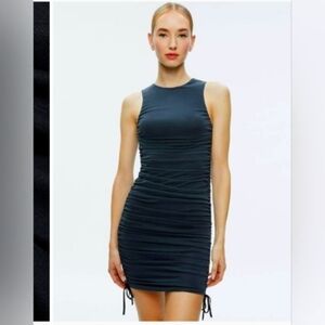 Alice +Olivia Katherine Ruched dress.